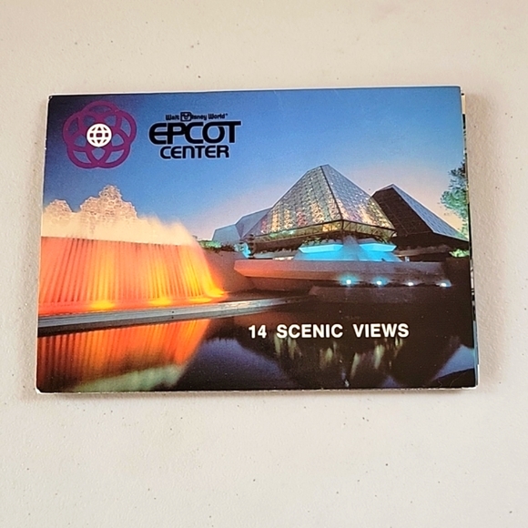 Disney | Art | Vintage Epcot Center 4 Scenic Views Set 1983 | Poshmark